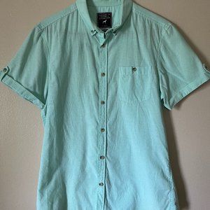 Mens Button Down Shirt with Pocket by Clothing of Culture & Distinction Size M